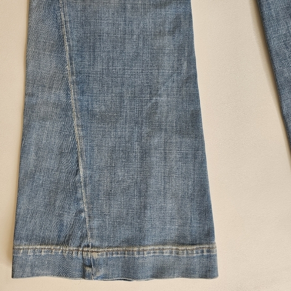 True Religion 2015 Jessie Flare Mid Rise Vintage in Sea Glass Clean NWT - Picture 7 of 11